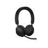 Jabra Evolve2 65, Stereo, USB, BT, Bezdrať, MS, Čierna