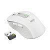 LOGITECH Signature M650/Kancelárska/Laserová/Pre pravákov/4 000 DPI/USB+BT/Biela