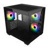 FSP S140-BA, SFF & Desktop, Transpar., Čierna