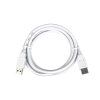 PremiumCord Predlžovací kábel USB 3.0 Super-speed 5Gbps A-A, MF, 9pin, 2m biela