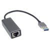 PremiumCord adaptér USB3.0 -> LAN RJ45 ETHERNET 10/100/1000 MBIT Aluminium
