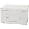 19''rozvádzač jednodiel.6U/400mm FLAT-PACK plech.dv.