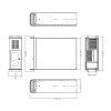 DATACOM 19'' Case IPC 4U, 585mm sivý bez PSU