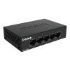 D-Link DGS-105GL Kovový 5-portový Gigabit stolný switch