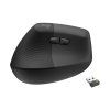 LOGITECH Lift For Business, Ergonomická, Optická, Pre ľavákov, 4 000 DPI, USB+BT, Grafitová