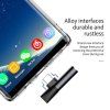 Baseus CATL41-01 Rozbočovač USB-C, 3.5mm Jack Black