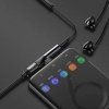 Baseus CATL41-01 Rozbočovač USB-C, 3.5mm Jack Black