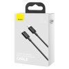 baseus superior series fast charging data cable type c to ip pd 20w 2m black 3