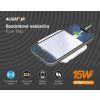 ALIGATOR bezdrôtová nabíjačka Aligator Pure-Pad 15W, biela