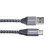 PremiumCord kábel USB-C - USB 3.0 A (USB 3.1 generation 1, 3A, 5Gbit, s) 0,5m oplet