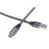 PremiumCord kábel USB-C - USB 3.0 A (USB 3.1 generation 1, 3A, 5Gbit, s) 1m oplet