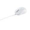 ASUS MOUSE MU101C white - optická drôtová myš; biela