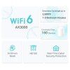 TP-Link AX3000 Smart Home Mesh WiFi6 System Deco X50(2-pack)