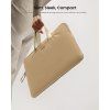 TOMTOC DUAL Sleeve for MacBook 13,5", cookie, gold