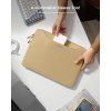 TOMTOC DUAL Sleeve for MacBook 13,5", cookie, gold