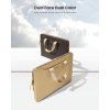 TOMTOC DUAL Sleeve for MacBook 13,5", cookie, gold