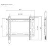 SBOX PLB-2222F-2, Fixed wall mount