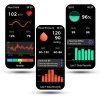 MANTA REVO Smartwatch, Smart hodinky, čierne