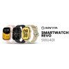 MANTA REVO Smartwatch, Smart hodinky, čierne