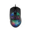 C-TECH Scarab, Herná, Optická, Pre pravákov, 7 200 DPI, Drôtová USB, Čierna