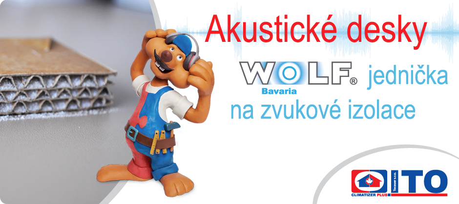 akustické desky Wolf