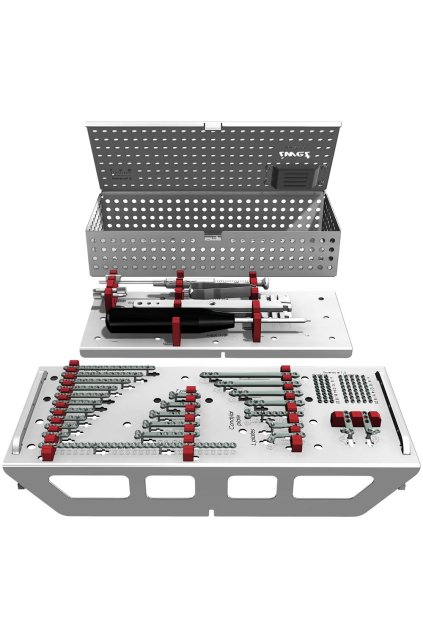 Sada blokovaných plotének s instrumentáriem - systém 1,5