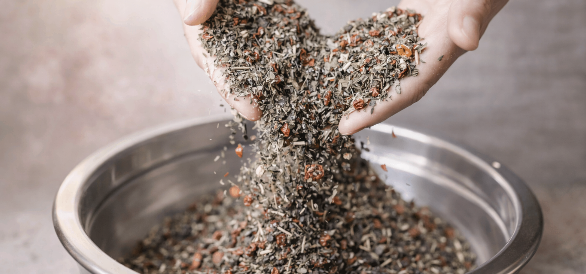 Ručně míchané bylinné čaje