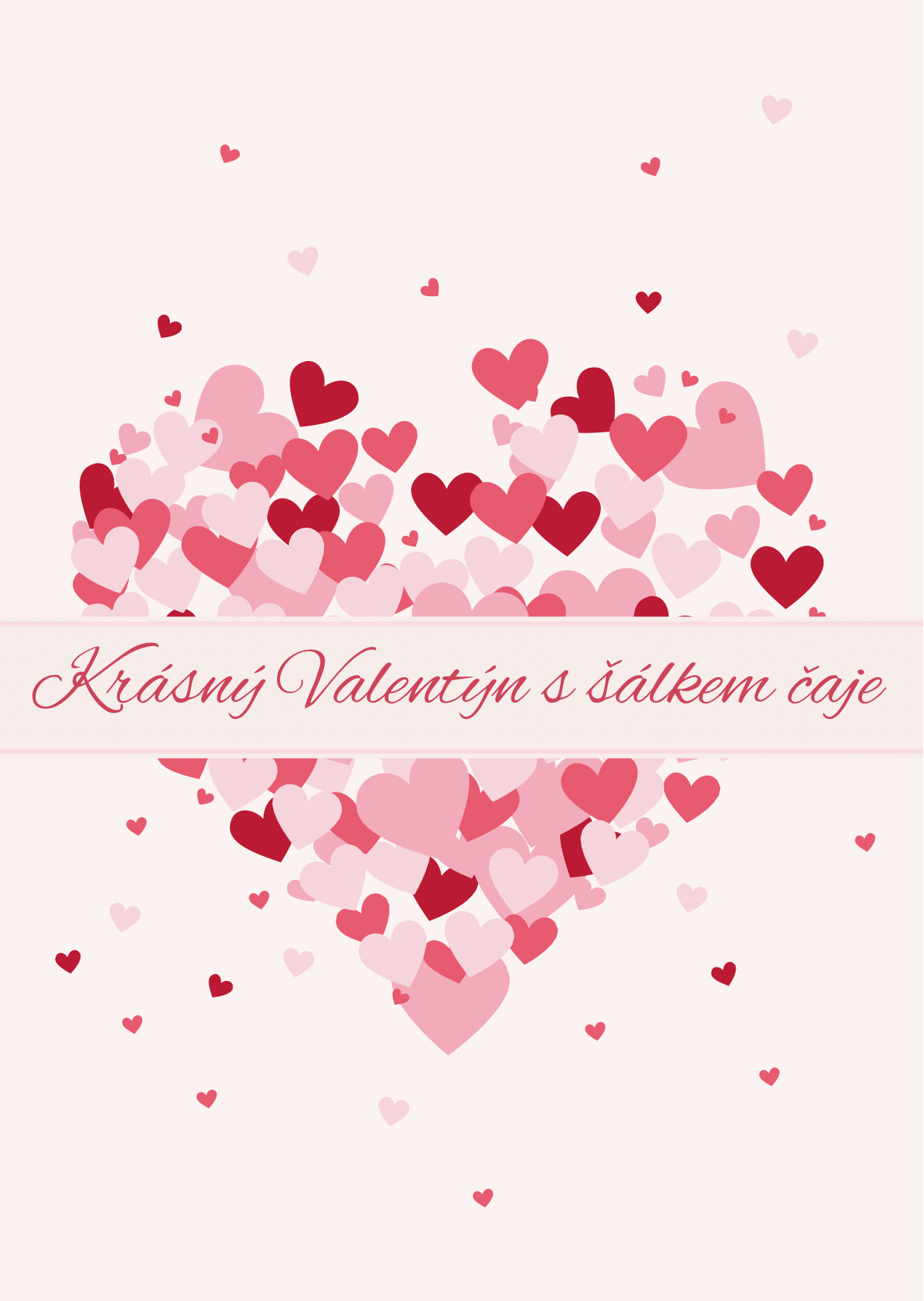 Valentýn s šálkem čaje