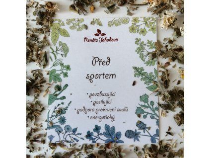 Vor dem Sport – Kräutertee