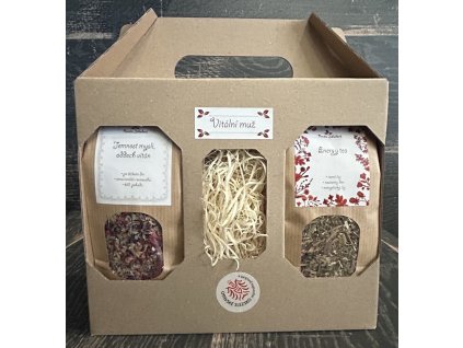 Vitální muž – dárkový set čajů