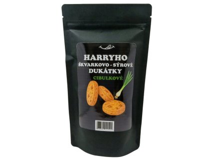 Sýrovo škvarkové dukátky s cibulkou 120g