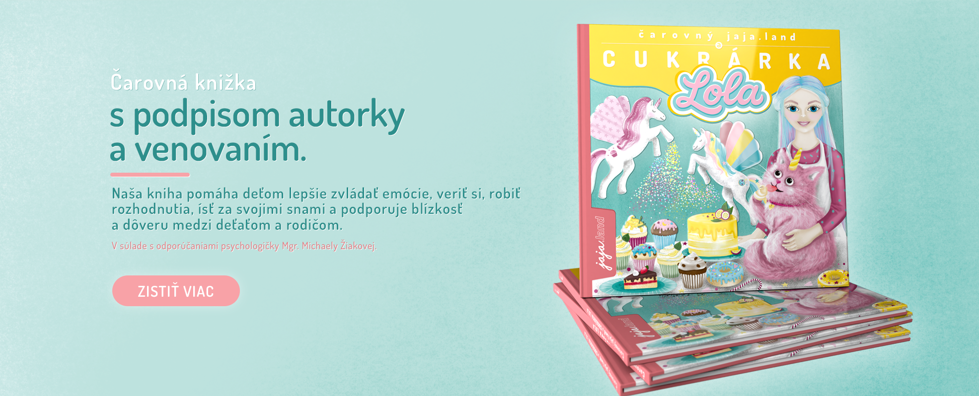 Čarovný jaja.land a CUKRÁRKA LOLA