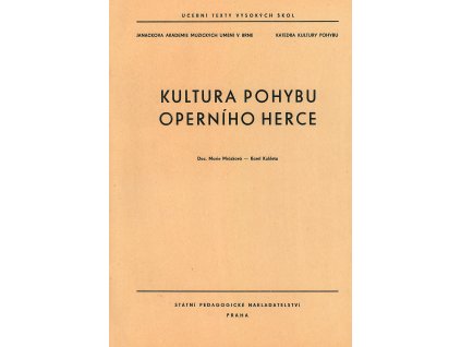 1063 kultura pohybu operniho herce