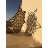 Hvězda tetrahedron - podložka k zesílení energie, dekorace  - 14 cm