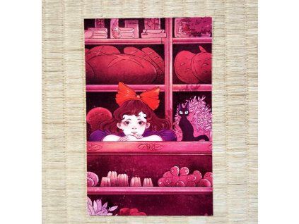 Angry Albatros pohlednice