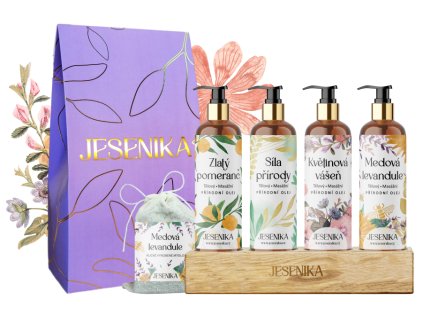 mini 3 sada MAXI stojanek s krabičkou a mýdlem