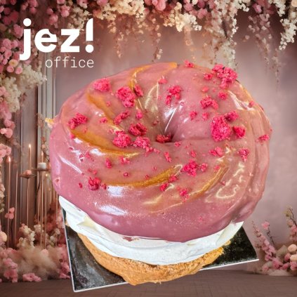 Věneček s bílou čokoládou