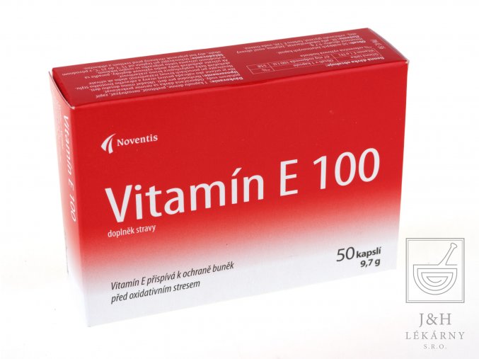 Vitamín E 100mg cps.50 blistr