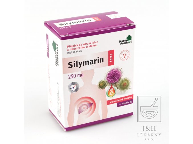 Silymarin forte 250mg+vitamin D tbl.40