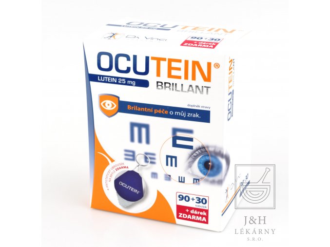Ocutein Brillant Lutein 25mgDaVinci90+30tob.+dárek