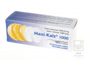Maxi-Kalz 1000 por.tbl.eff.10x1000mg
