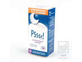 Pssst! ústní sprej proti chrápání 15ml+10ml ZDARMA