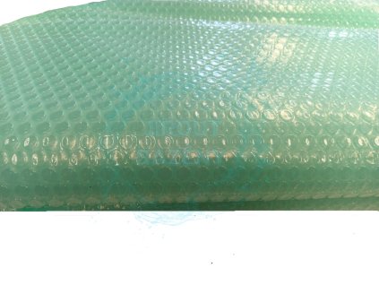 Solární plachta - fólie na bazén 400mic transparentní  - celá bez sváru 3 x 5 m