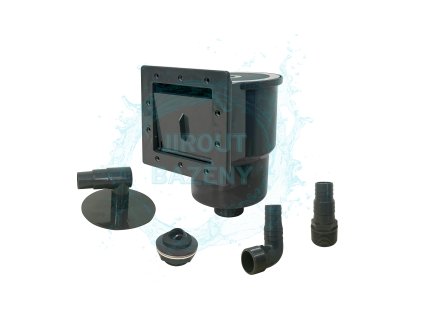 Skimmer stěnový - antracit