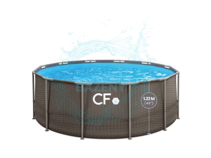 Bazén CF FRAME ratan - 366 x 122 cm