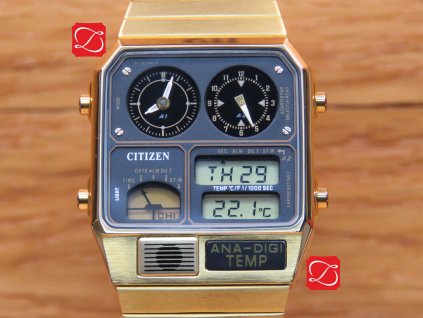 1. CITIZEN ANA DIGI TEMP GOLD 30.9.22
