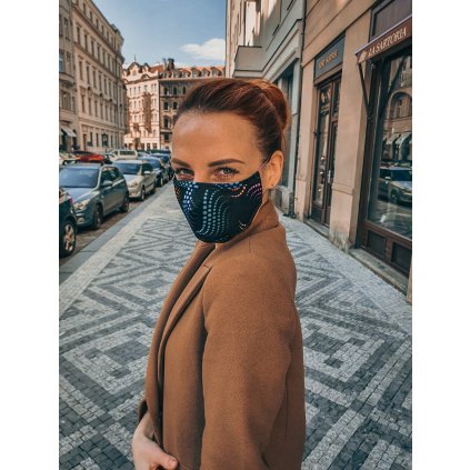 JK Klett breathable delicate silk mask Matrix – colored