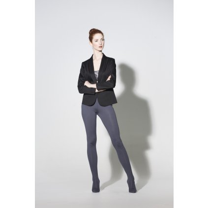 MATRIX black cotton jacket in classic length