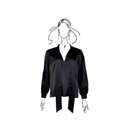 Blouse with Tie