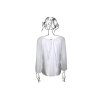 Blouse with Chiffon Sleeves
